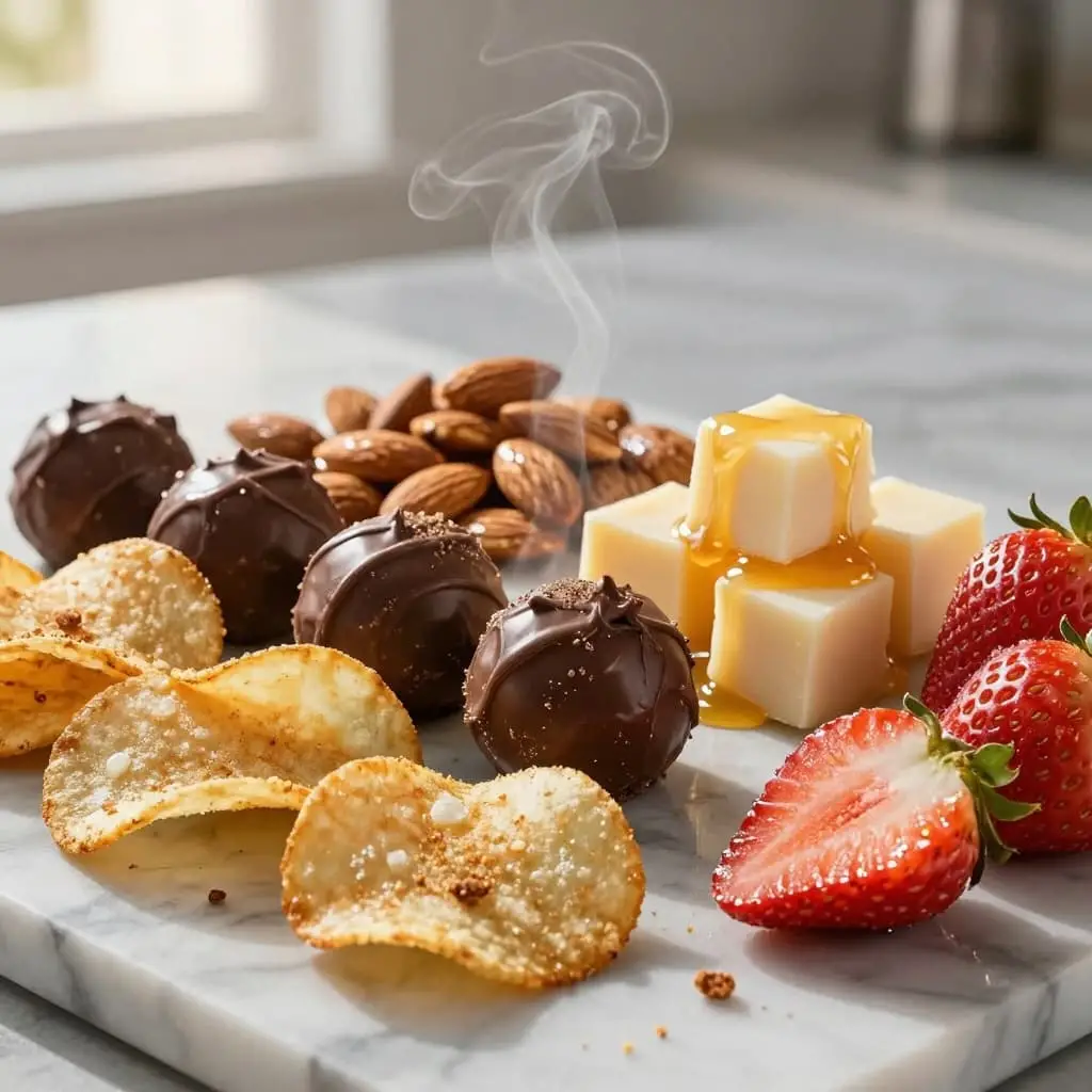 Portion, snacks, and cravings