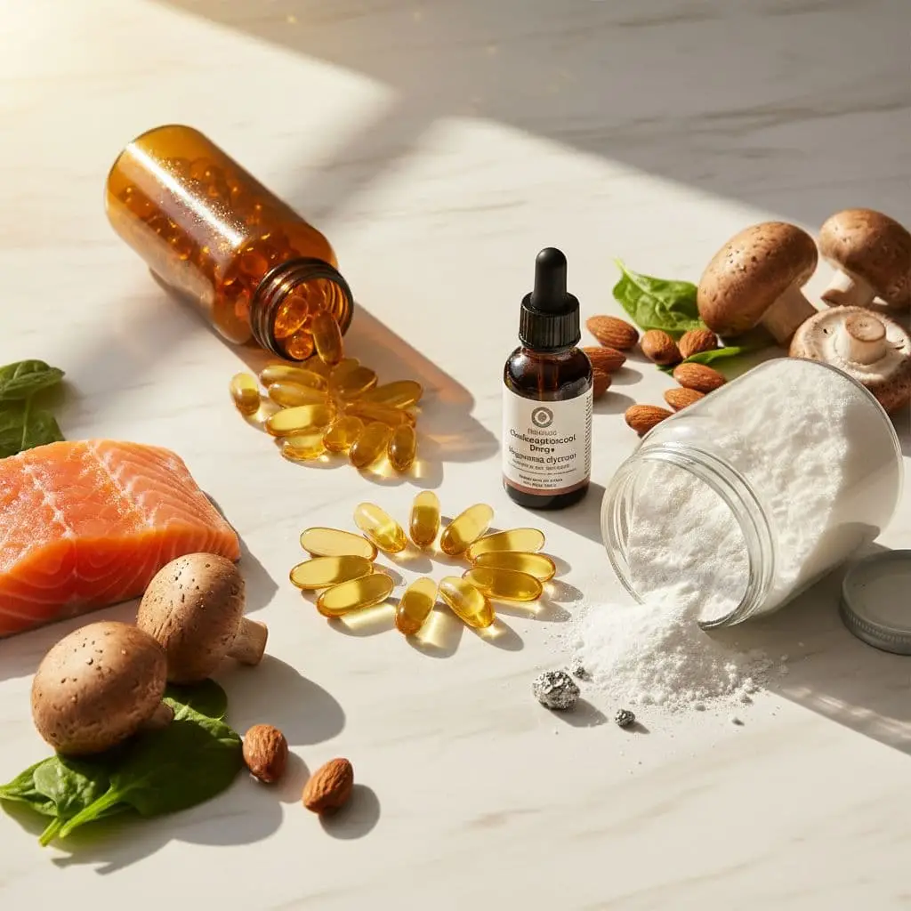 Omega-3s, vitamin D, and magnesium