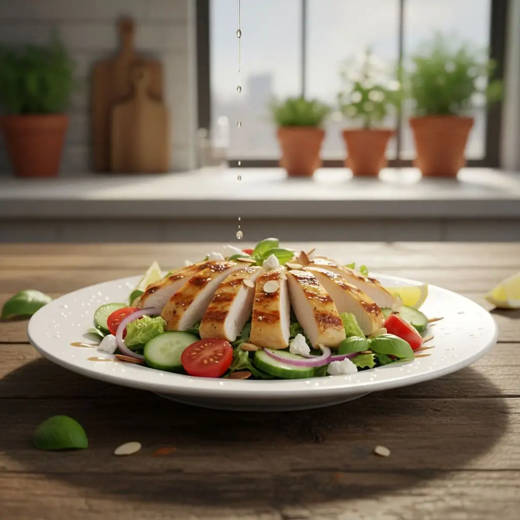 Chicken Salad on Grilled Chicken
