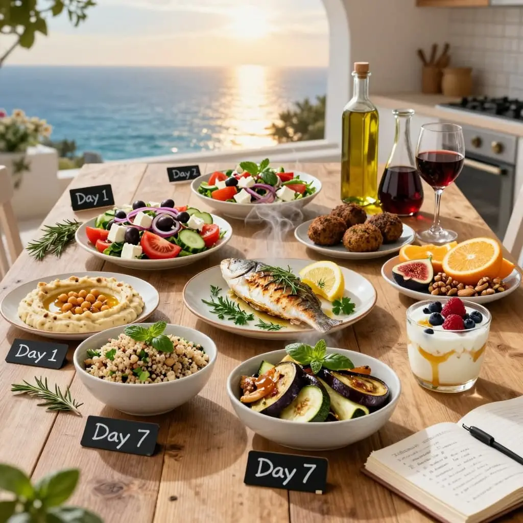 7-Day Mediterranean Weight Loss Diet